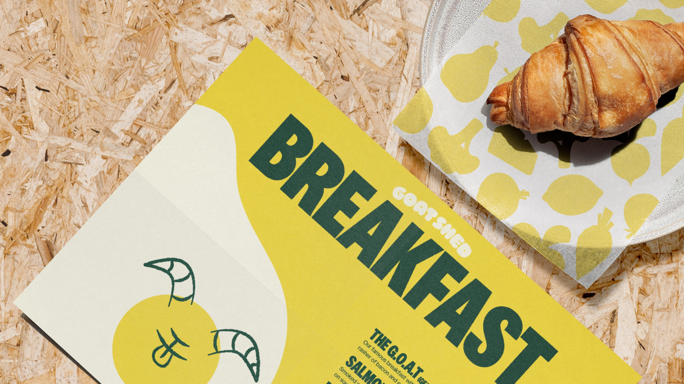 Goat shed breakfast menu
