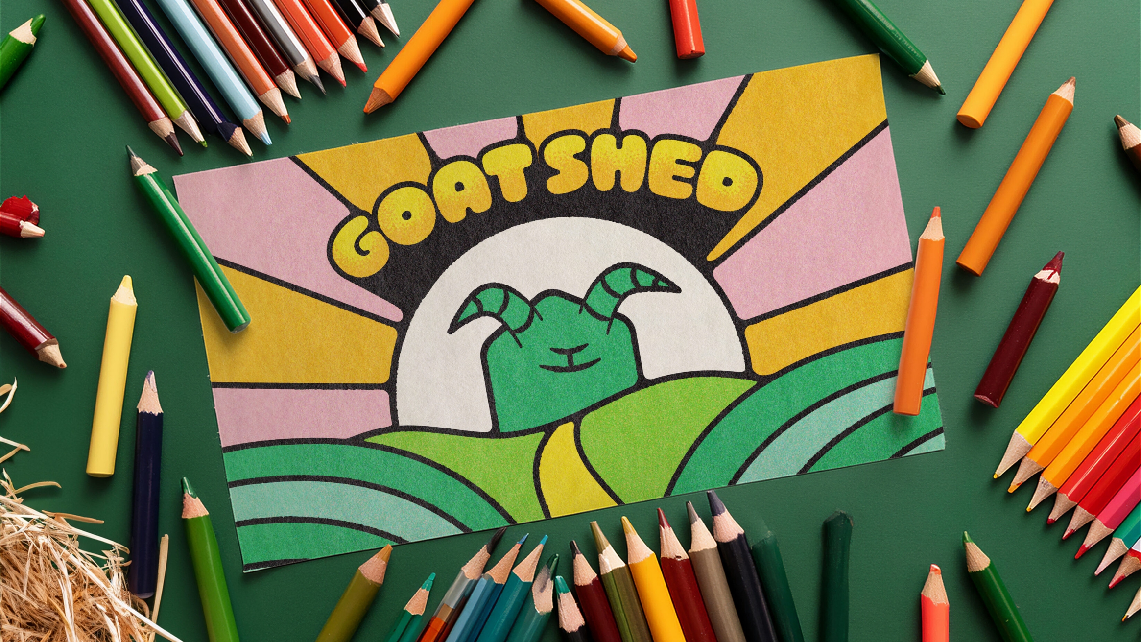 Goat shed colouring